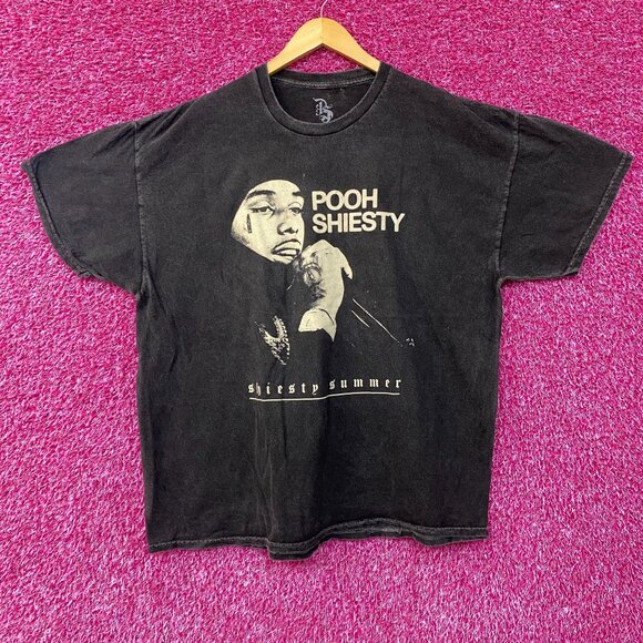 Pooh Shiesty Summer Washed T-Shirt 1X - Picture 1 of 4